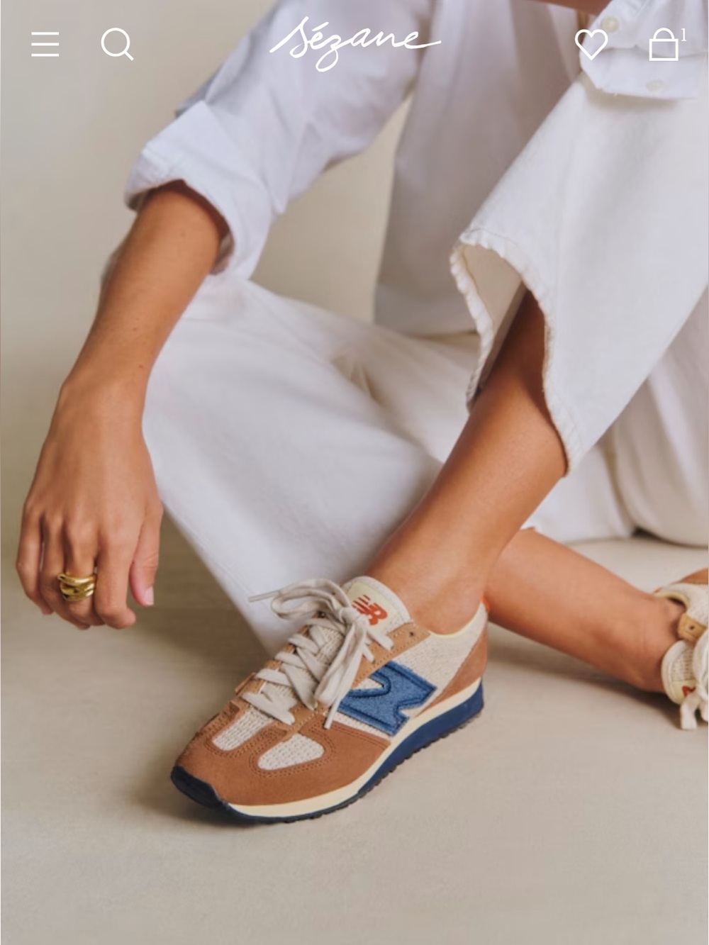 Sezane X New Balance limited edition Sneakers